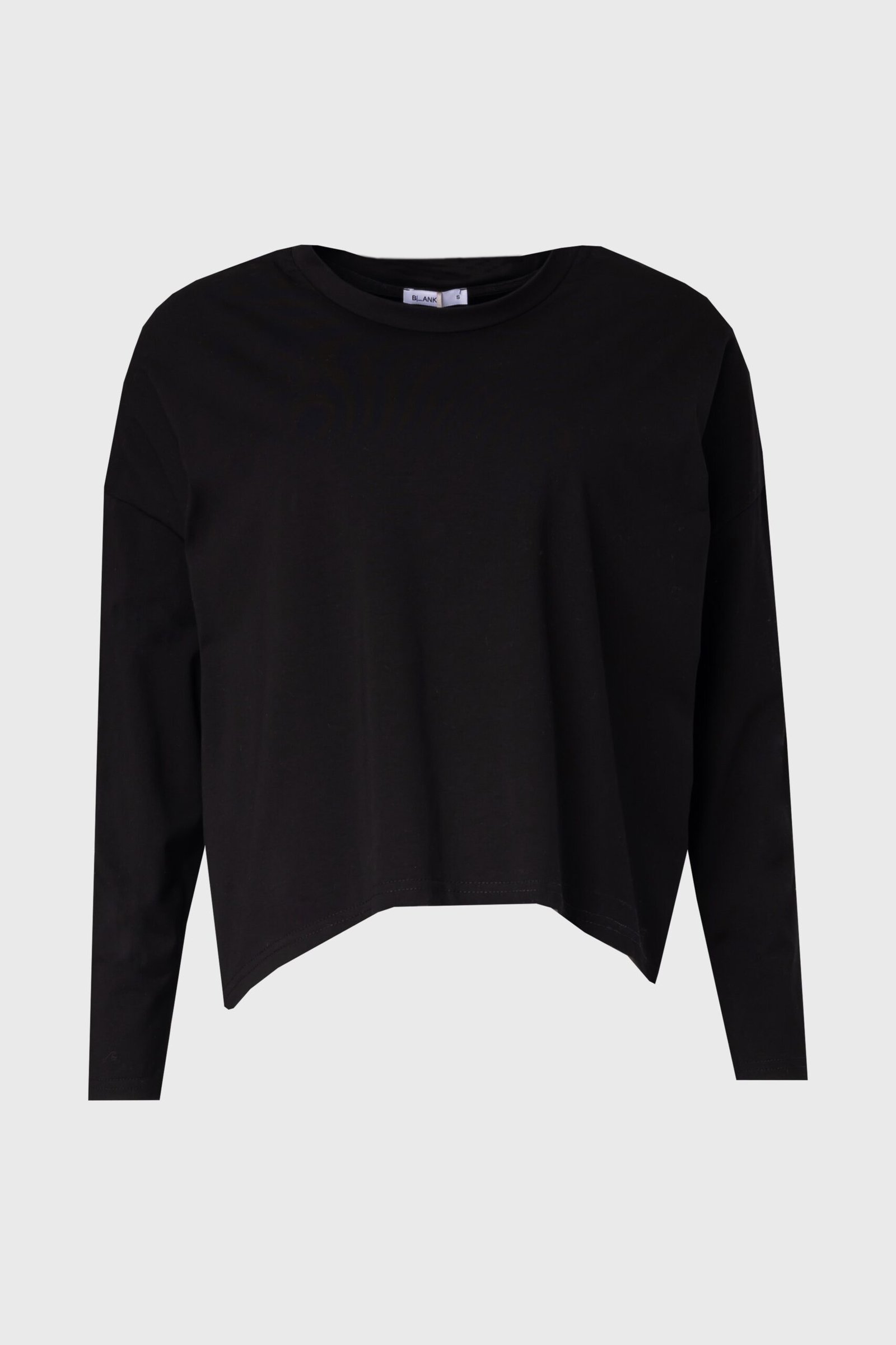 Black Dolman Long Sleeve T-Shirt - Image 5