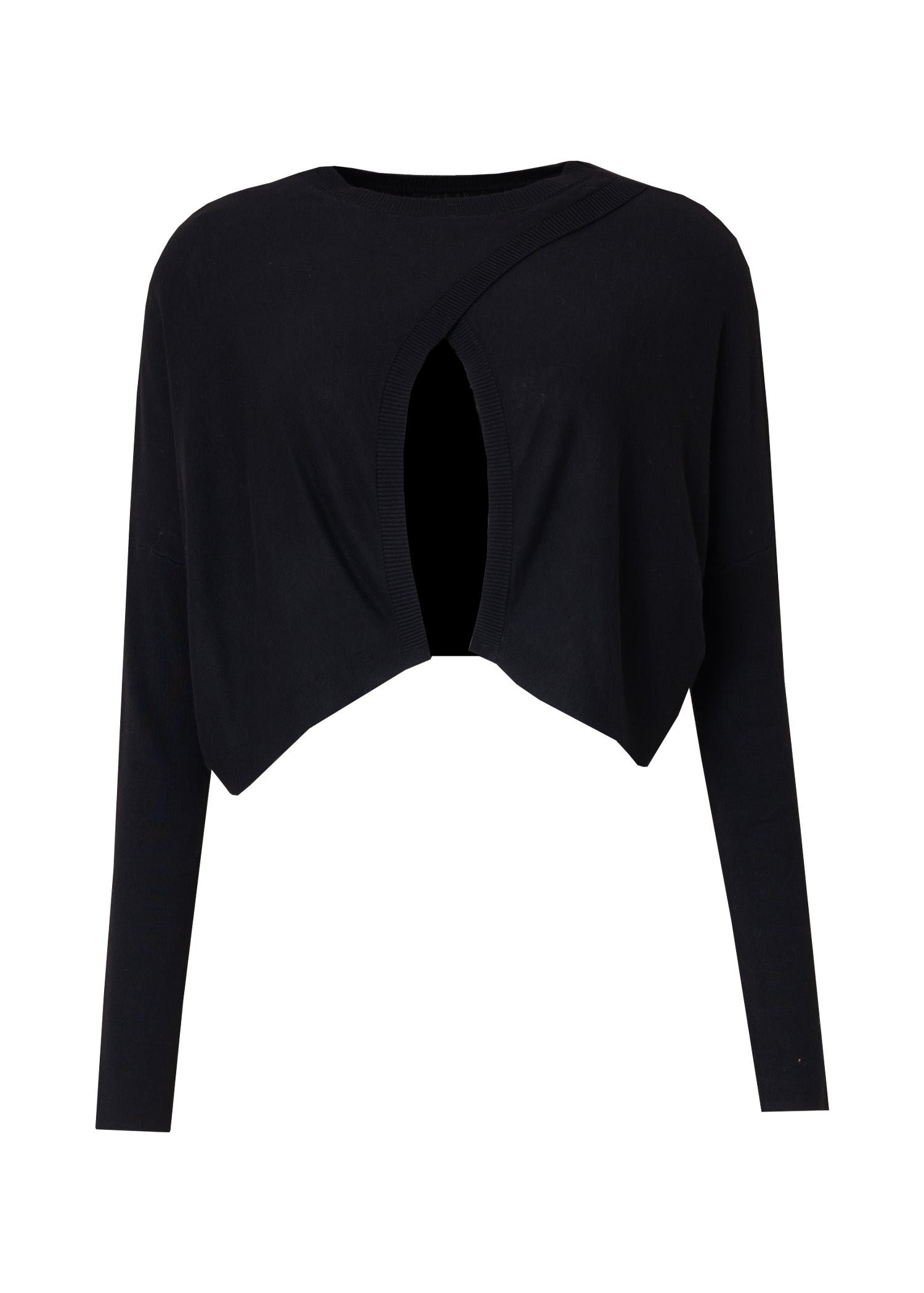 Black Knit Overlay - Image 3